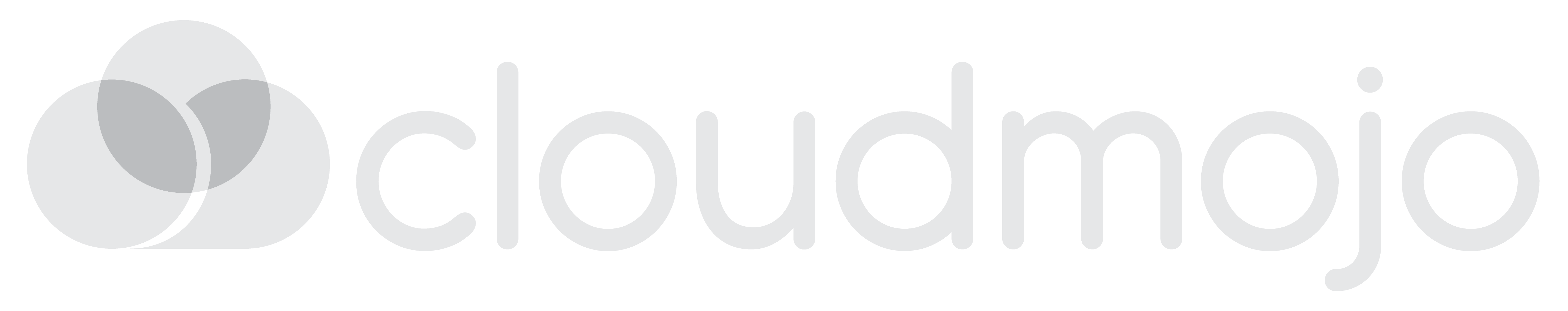 CloudMojo Logo White
